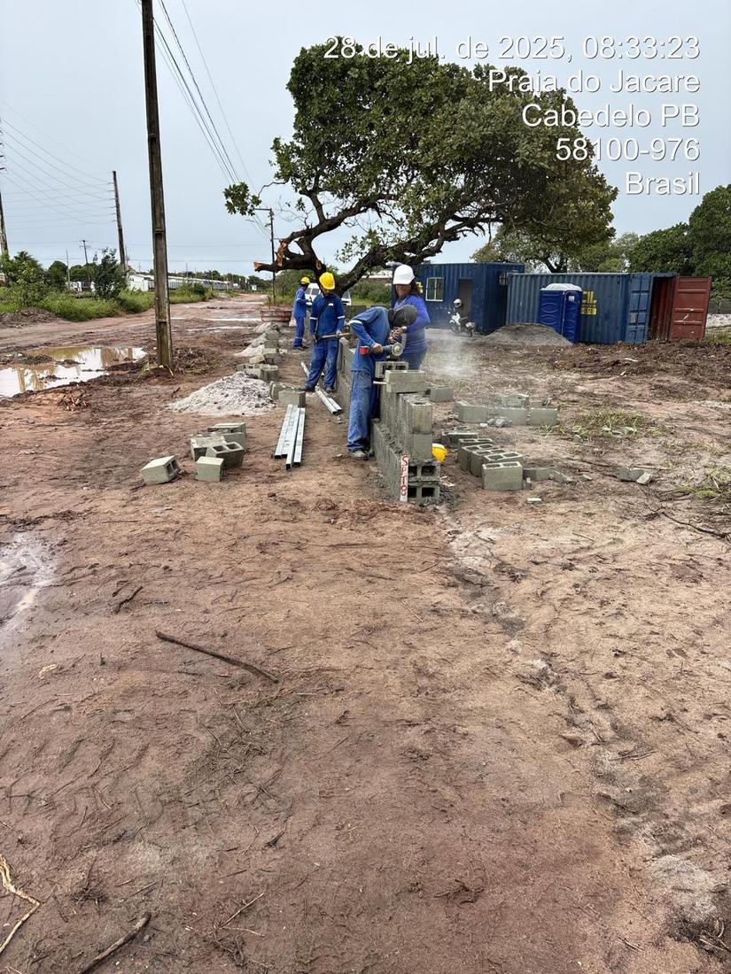 Obra Cabedelo — Praia do Jacaré, PB