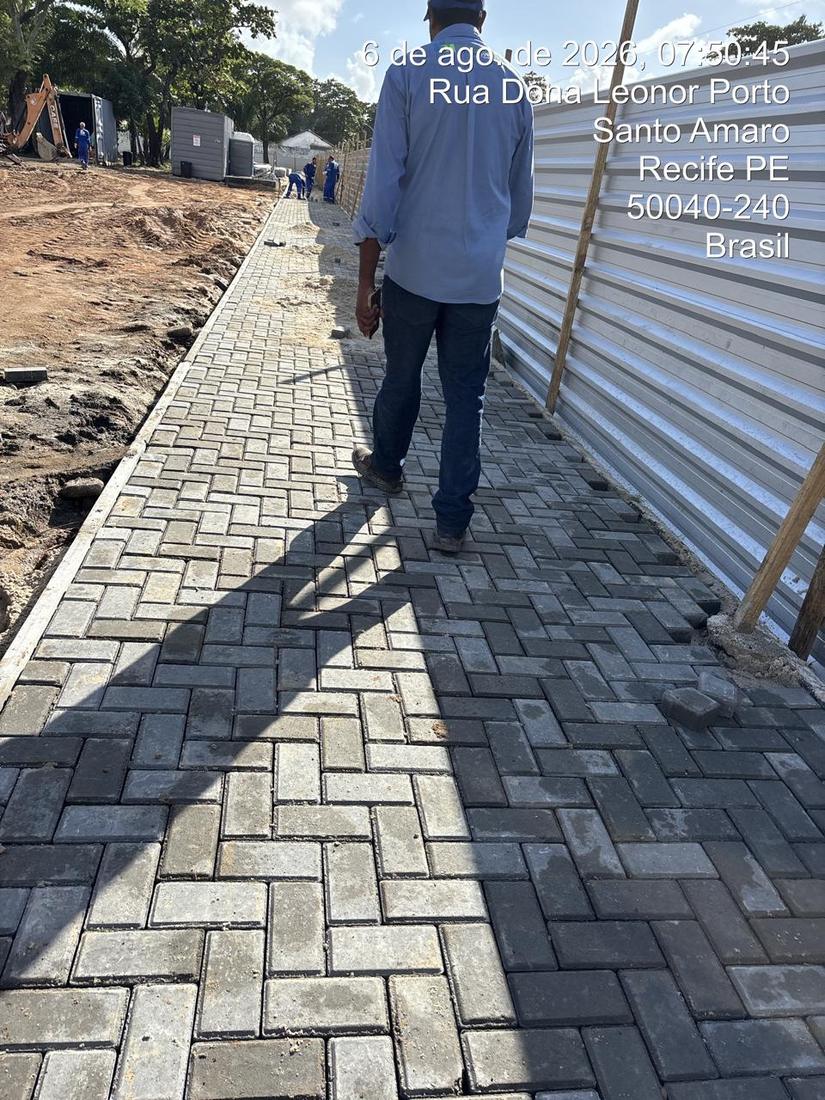 Obra Praça 11 de Junho — Recife, PE