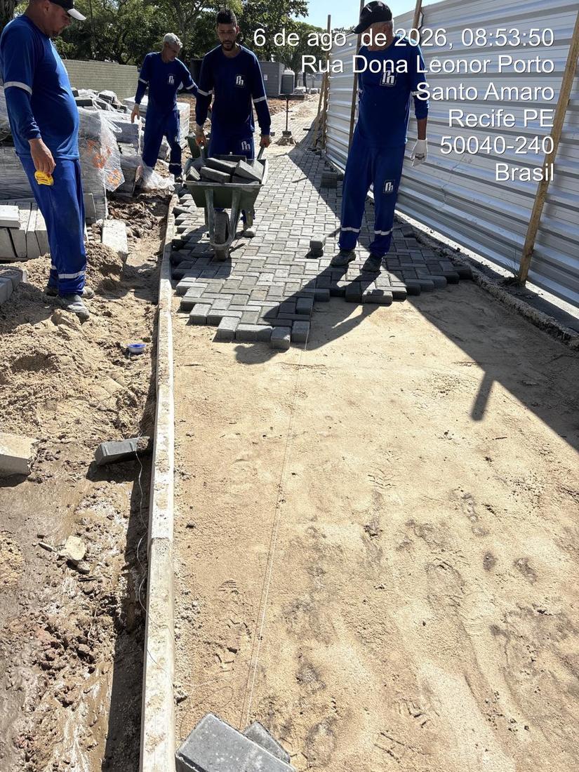 Obra Praça 11 de Junho — Recife, PE